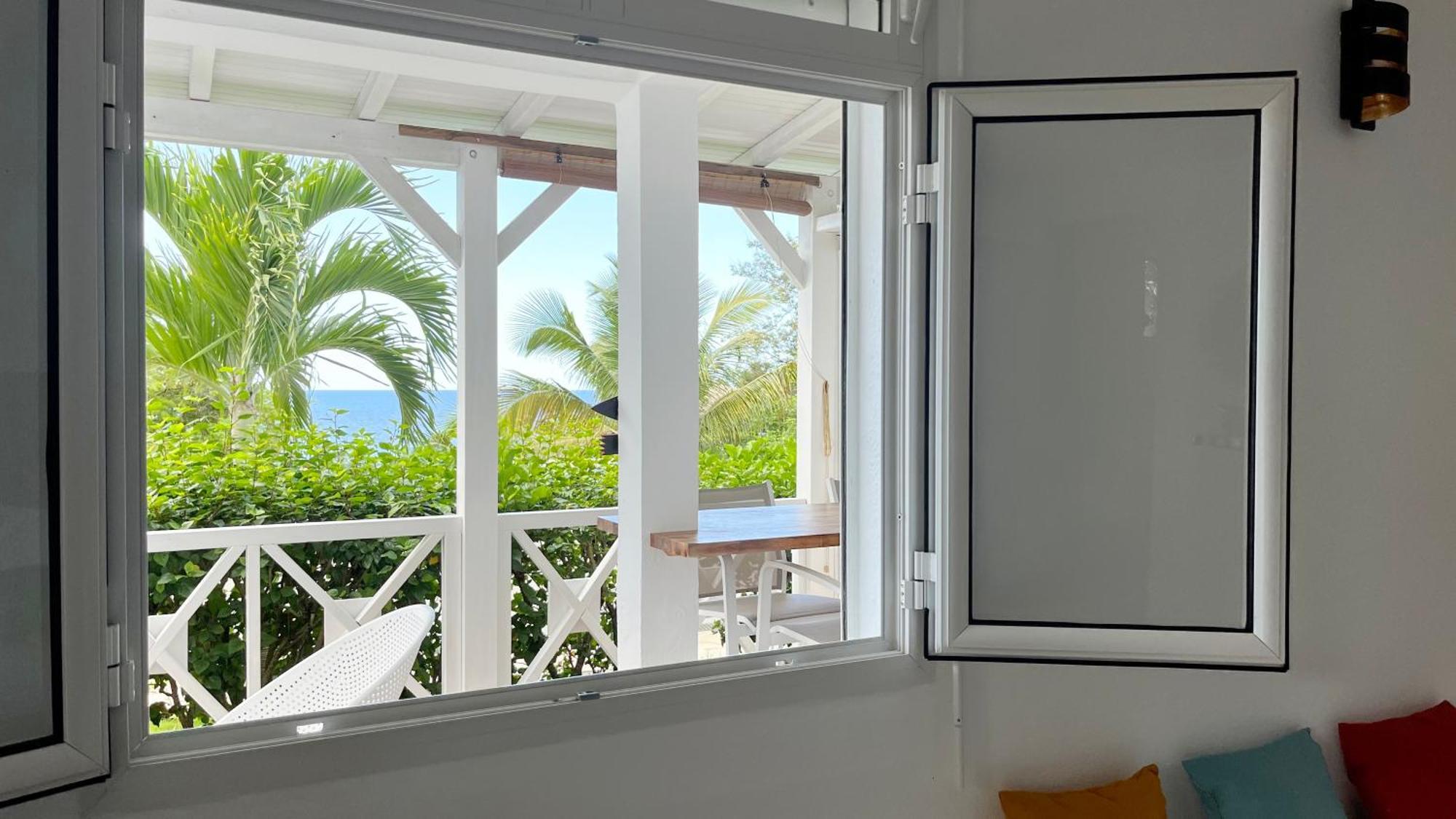 La Belle Vue - Grand Studio Vues Mer Et Acces Plages Deshaies Exterior foto